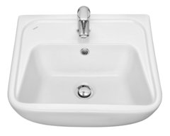 Раковина Santek Лонги 1.WH50.1.756, 60 см, фарфор, подвесная, белый