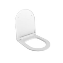 Крышка-сиденье для унитаза Ambassador Abner 102T20001S, быстросъемное с микролифтом, цвет белый глянцевый