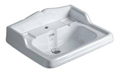 Раковина Simas Arcade 68 AR824bi*1 68 х 54 х 13, с 1 отверстием под смеситель, фаянс, цвет белый