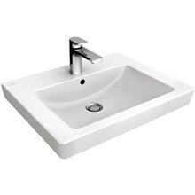 Раковина Villeroy&Boch Subway 2.0 71136001, 60 х 47 см, встраиваемая сверху, альпийский белый