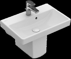 Раковина Villeroy&Boch Avento, 55 х 37 см, подвесная, альпийский белый, 4A005