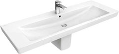 Раковина Villeroy&Boch Subway 2.0, 130 х 47 см, подвесная, альпийский белый, 7176D0