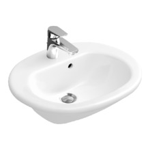 Раковина Villeroy&Boch O.novo, 54 х 45 см, подвесная, альпийский белый, 41605501