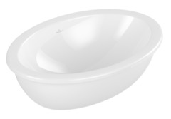 Раковина Villeroy&Boch Loop & Friends 66 х 37 см, подвесная, альпийский белый, 4A630001