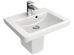 Раковина Villeroy&Boch Subway 2.0, 50 х 40 см, подвесная, альпийский белый, 7315