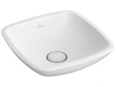 Раковина Villeroy&Boch Loop&Friends, 38 х 38 см, на столешницу см, альпийский белый, 514900
