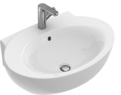 Раковина Villeroy&Boch AVEO, 68 х 50 см, подвесная, альпийский белый, NEW GENERATION 41307G
