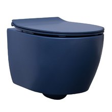 Подвесной унитаз Allen Brau Fantasy 4.11004.ID безободковый, индиго