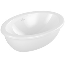 Раковина Villeroy&Boch Loop&Friends 4A530001, 50 х 36.5 см, встраиваемая снизу, альпийский белый