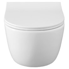 Подвесной унитаз Allen Brau Priority 36x54 см, безободковый, белый, 4.31001.20