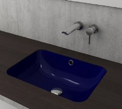 Раковина Bocchi Scala 1006-010-0125, 55 см, фарфор, синяя