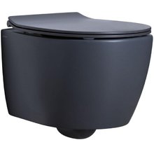 Подвесной унитаз Allen Brau Fantasy 4.11004.AN безободковый, антрацит