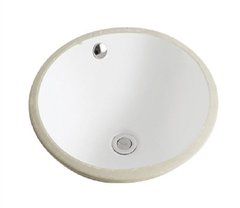 Раковина CeramaLux Серия N, NYJ848/1, 39 х 39 см, встраиваемая снизу, цвет белый