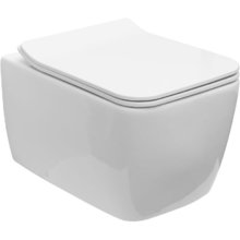 Подвесной унитаз Allen Brau Liberty 2, безободковый, цвет белый, 4.33007.20