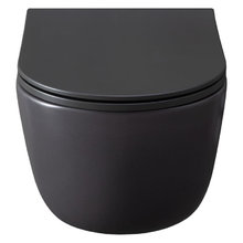 Подвесной унитаз Allen Brau Priority 4.31002.AN 2 36x49 см, безободковый, антрацит