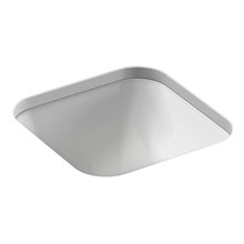 Раковина Jacob Delafon Vox EYE002-00, врезная снизу, 39 х 39 см, без переливного отверстия