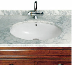 Раковина Roca Berna 327871001, 56 x 42 см, врезная снизу