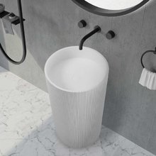 Раковина Abber Stein AS2501-H напольная 50 х 50 х 85 см, белый матовый