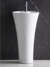 Раковина Ceruttispa Adelina CT7274 45.5 x.45.5 x.87 см напольная, белая