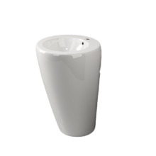 Раковина напольная Ceramicanova, 52,5 x 52 x 86 см, CN1807