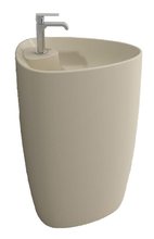 Раковина Bocchi Etna моноблок 1337-007-0126, 58 см, фарфор, жасмин