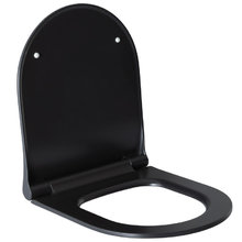 Крышка-сиденье Allen Brau Priority 4.31004.31 для унитаза, микролифт, черный