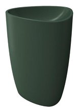 Раковина Bocchi Etna моноблок 1075-027-0125, 58 см, фарфор, зеленая