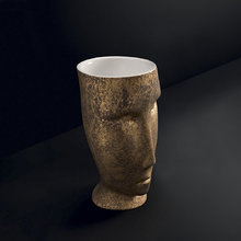 Раковина напольная Kerasan Artwork 474060 Moloco, цвет белый/античное золото