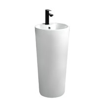 Раковина Vincea, 40 х 40 см, напольная, цвет белый, VBS-2P201