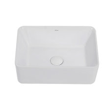 Раковина Abber Rechteck AC2213, 40.5 х 30 х 13 см, накладная, белая