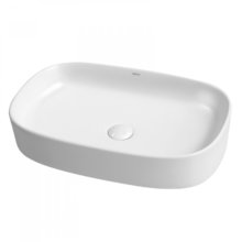 Раковина Abber Rechteck AC2209 61 х 37 см, накладная, белая