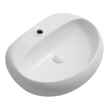 Раковина Abber Bequem AC2112MW 64 х 44 см, накладная, белая матовая