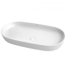 Раковина Abber Bequem AC2110 80 х 40 см, накладная, белая