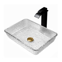 Раковина Abber Glas AK2313, 46 х 33 см, накладная, стеклянная, прозрачная