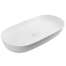 Раковина Abber Bequem AC2110MW 80 х 40 см, накладная, белый матовый