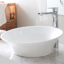 Раковина Abber Stein AS2607, 45 см, накладная, искусственный камень, цвет белый матовый