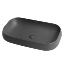 Раковина Abber Rechteck AC2210MG 71 х 41 см, накладная, серая матовая