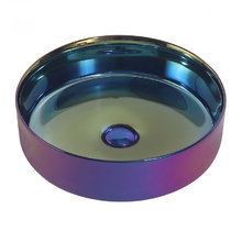 Раковина Abber Bequem AC2109Regen 40 х 40 см, накладная, хамелеон