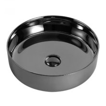 Раковина Abber Bequem AC2109GS 40 х 40 см, накладная, серебро