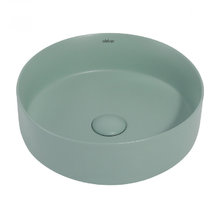 Раковина Abber Bequem AC2108MCG 36 х 36 см, накладная, светло-зеленая матовая