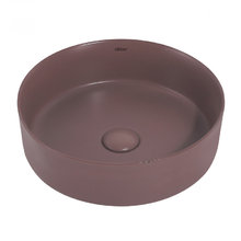 Раковина Abber Bequem AC2108MC 36 х 36 см, накладная, коричневая матовая