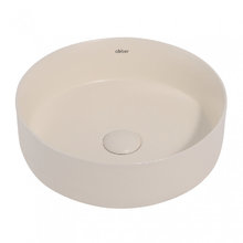 Раковина Abber Bequem AC2108MBE 36 х 36 см, накладная, светло-бежевая матовая