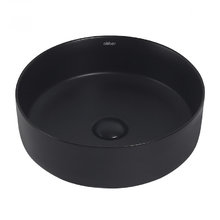 Раковина Abber Bequem AC2108MB 36 х 36 см, накладная, черная матовая