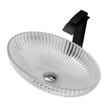 Раковина Abber Glas AK2304, 51 х 34 см, накладная, стеклянная, прозрачная