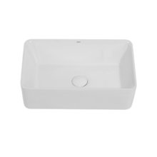 Раковина Abber Rechteck AC2212, 48.5 х 37.5 х 13.5 см, накладная, белая