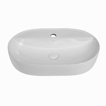 Раковина Abber Bequem AC2113, 61 х 40.5 х 12 см, накладная, белая