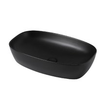 Раковина Abber Rechteck AC2206MB, накладная, 60.5 х 39 х 14 см, черная матовая