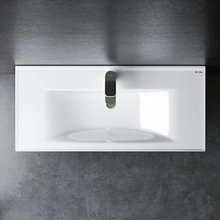 Раковина Am.Pm X-Joy M85AWCC1002WG, 100 см, керамика, белый глянцевый