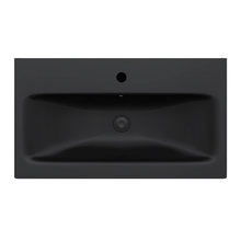 Раковина Am.Pm Gem 75, черная матовая, M90WCC0752BM