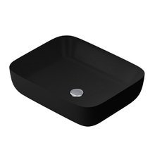 Раковина Am.Pm Func, M8FWCC10510BM, 51 см, фарфор, цвет черный матовый